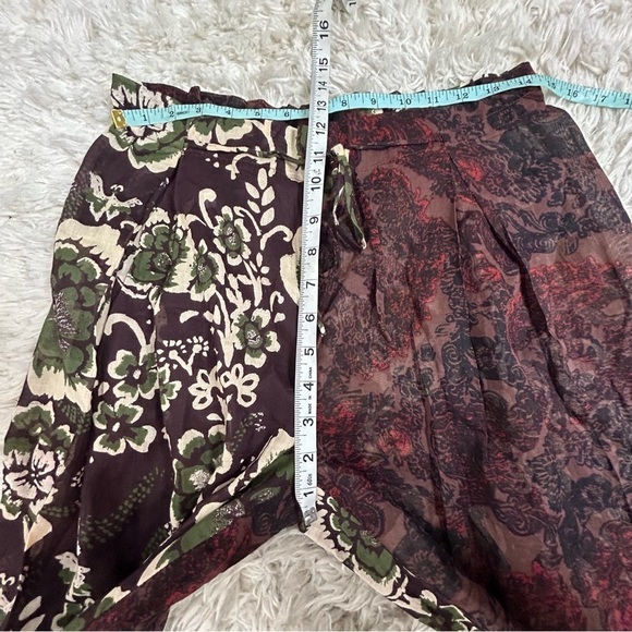 Free People Intimately Free Wide Leg Floral Printed Pants NWOT - Picture 11 of 13